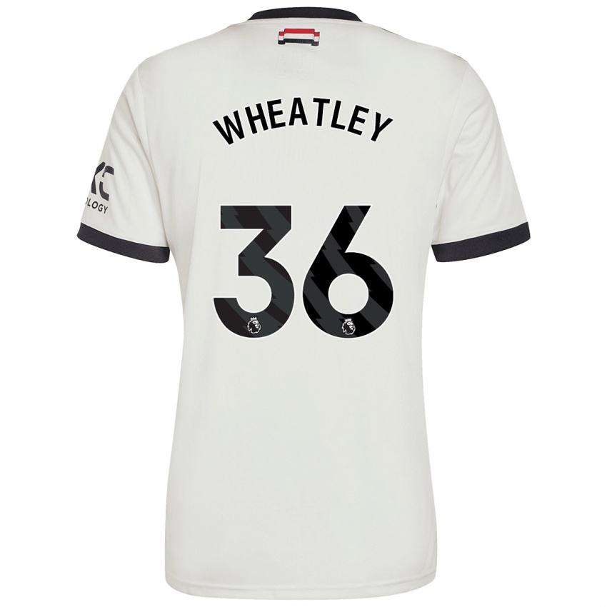 Kinder Ethan Wheatley #36 Cremeweiß Ausweichtrikot Trikot 2024/25 T-Shirt Österreich