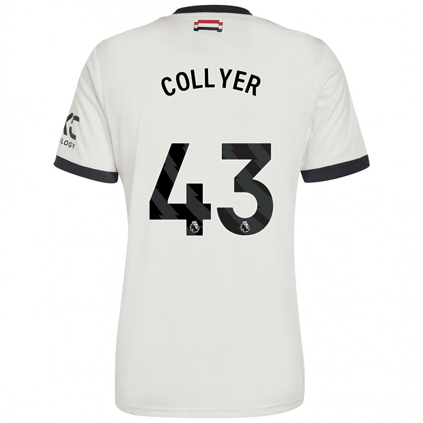 Kinder Toby Collyer #43 Cremeweiß Ausweichtrikot Trikot 2024/25 T-Shirt Österreich