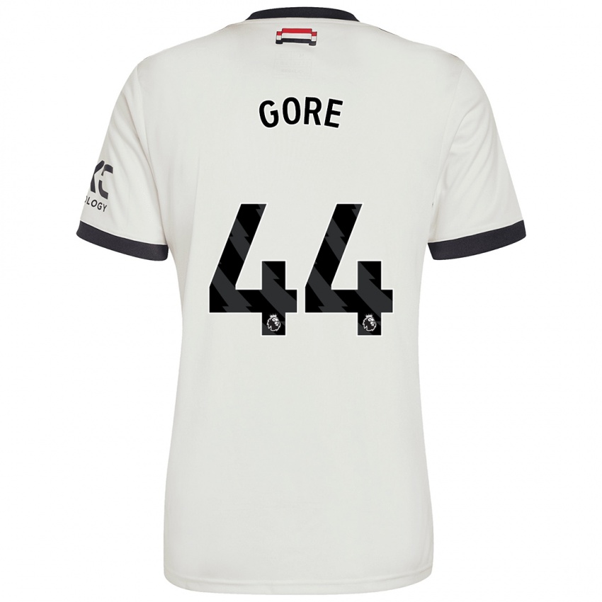 Kinder Daniel Gore #44 Cremeweiß Ausweichtrikot Trikot 2024/25 T-Shirt Österreich