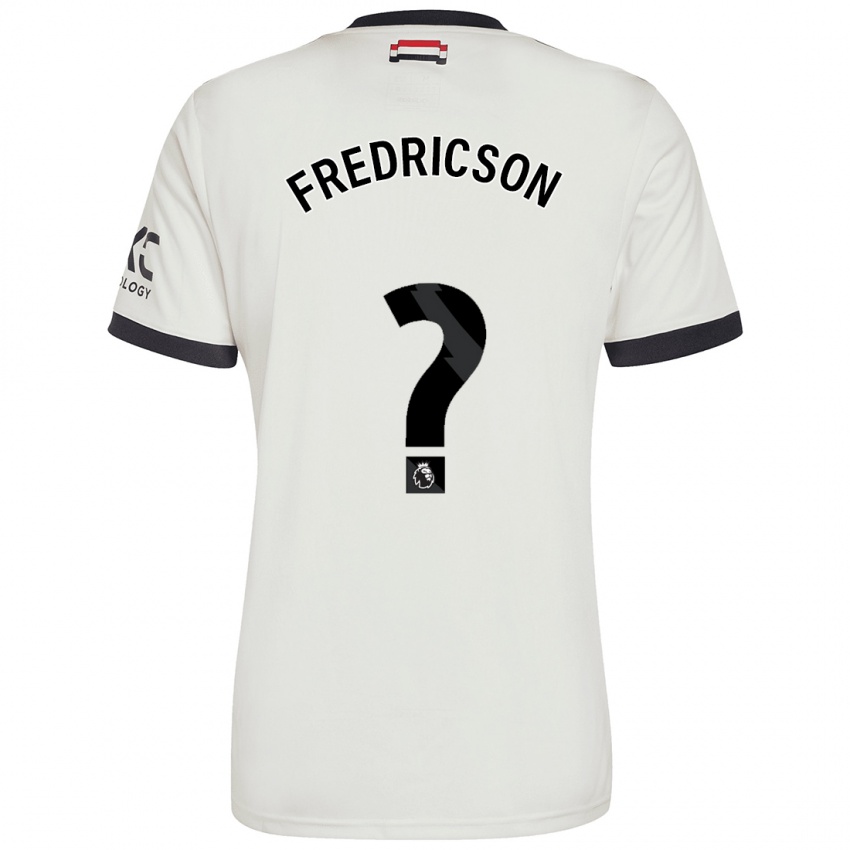 Kinder Tyler Fredricson #0 Cremeweiß Ausweichtrikot Trikot 2024/25 T-Shirt Österreich