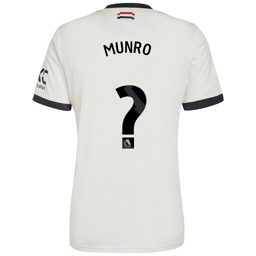 Kinder Reece Munro #0 Cremeweiß Ausweichtrikot Trikot 2024/25 T-Shirt Österreich