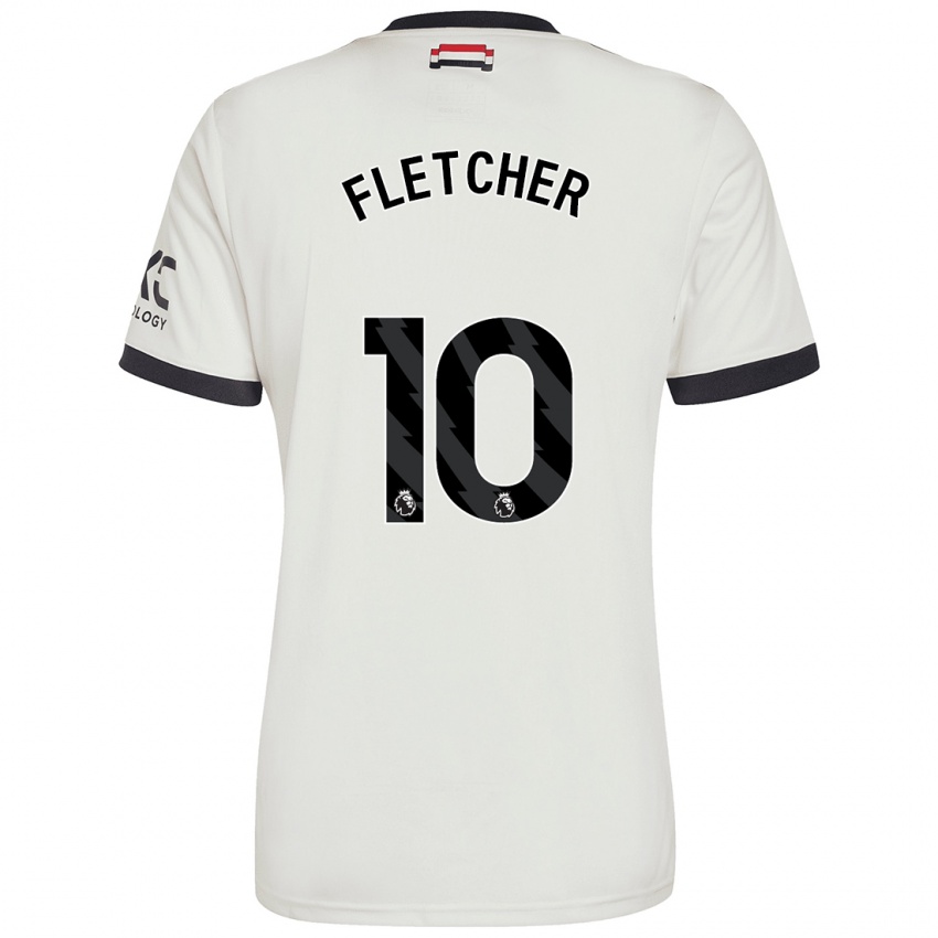 Kinder Jack Fletcher #10 Cremeweiß Ausweichtrikot Trikot 2024/25 T-Shirt Österreich