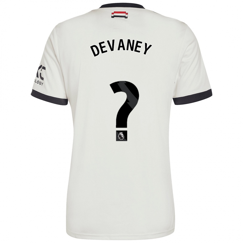 Kinder Jacob Devaney #0 Cremeweiß Ausweichtrikot Trikot 2024/25 T-Shirt Österreich