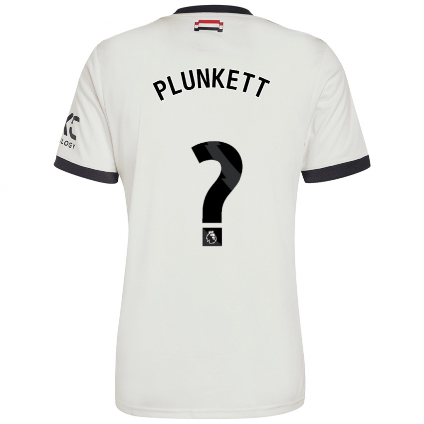 Kinder Dante Plunkett #0 Cremeweiß Ausweichtrikot Trikot 2024/25 T-Shirt Österreich