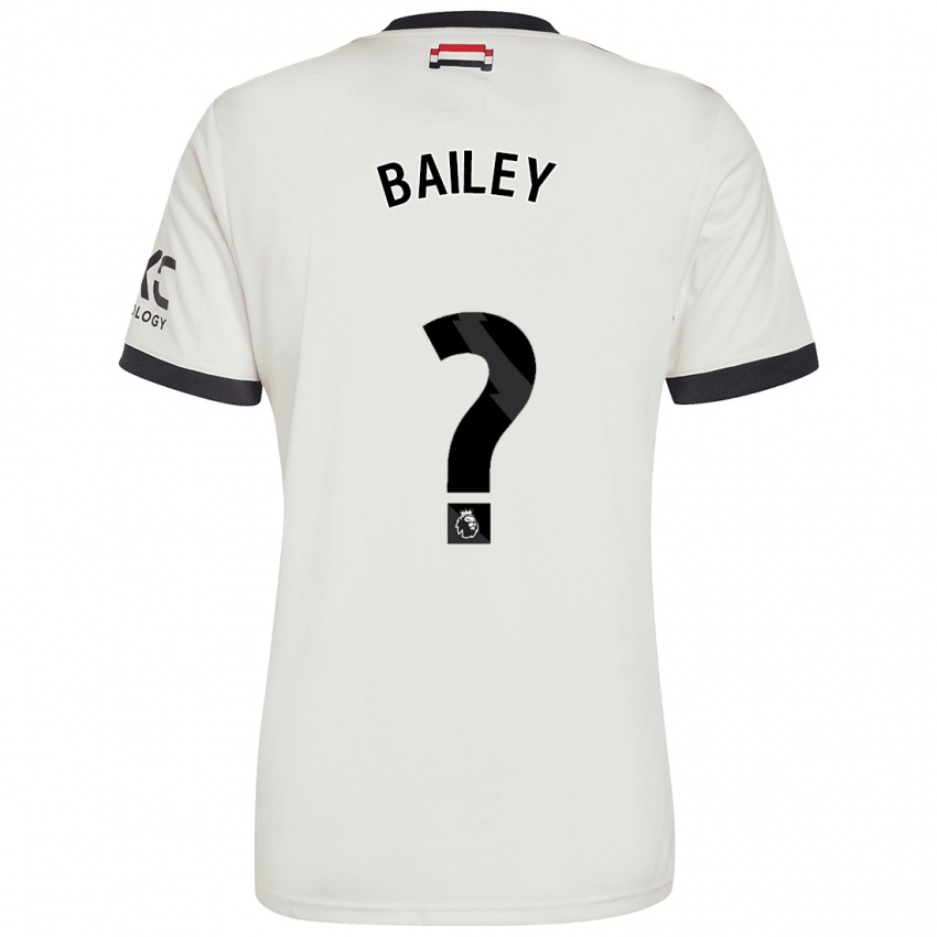 Kinder James Bailey #0 Cremeweiß Ausweichtrikot Trikot 2024/25 T-Shirt Österreich