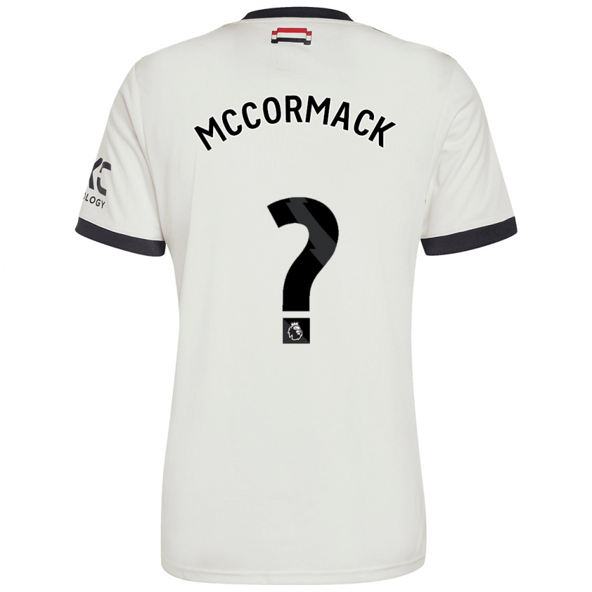 Kinder Rafe Mccormack #0 Cremeweiß Ausweichtrikot Trikot 2024/25 T-Shirt Österreich