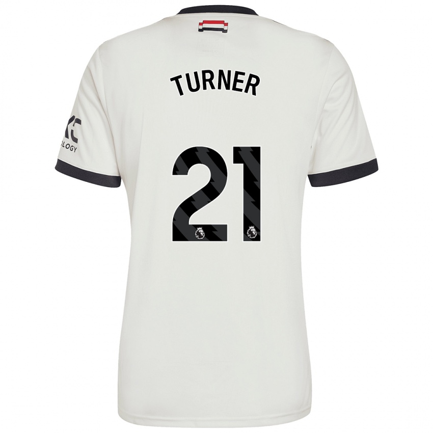 Kinder Millie Turner #21 Cremeweiß Ausweichtrikot Trikot 2024/25 T-Shirt Österreich