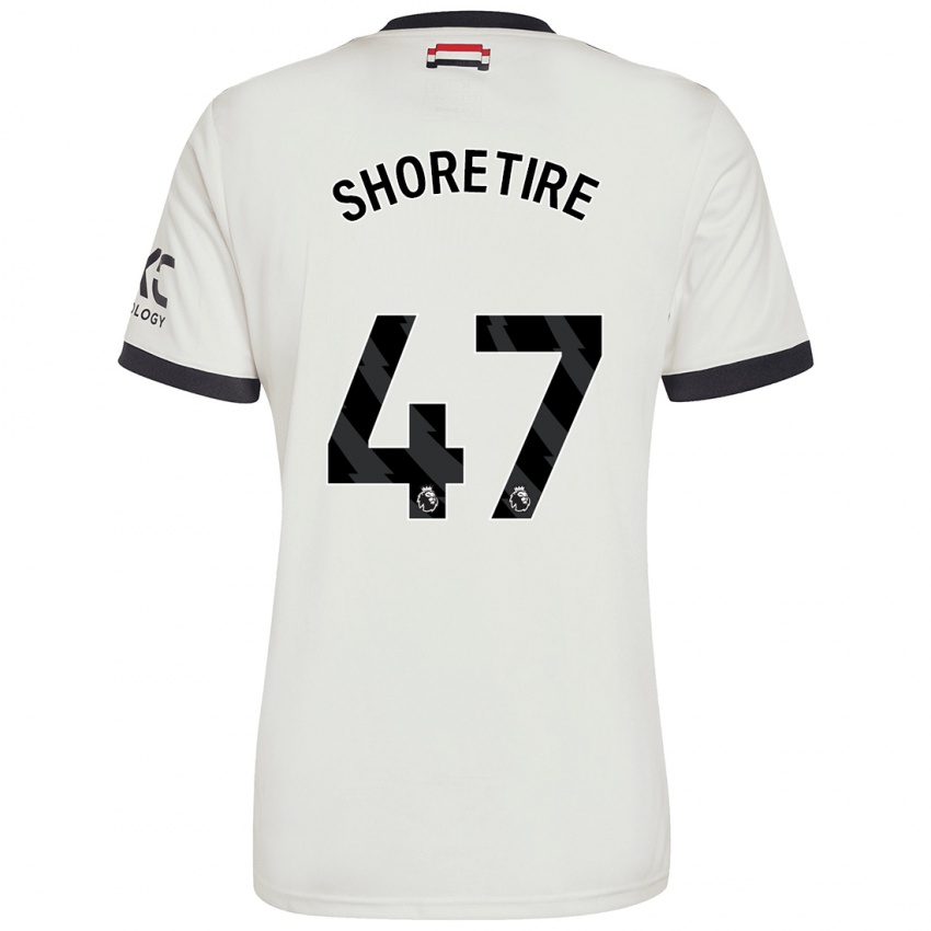 Kinder Shola Shoretire #47 Cremeweiß Ausweichtrikot Trikot 2024/25 T-Shirt Österreich