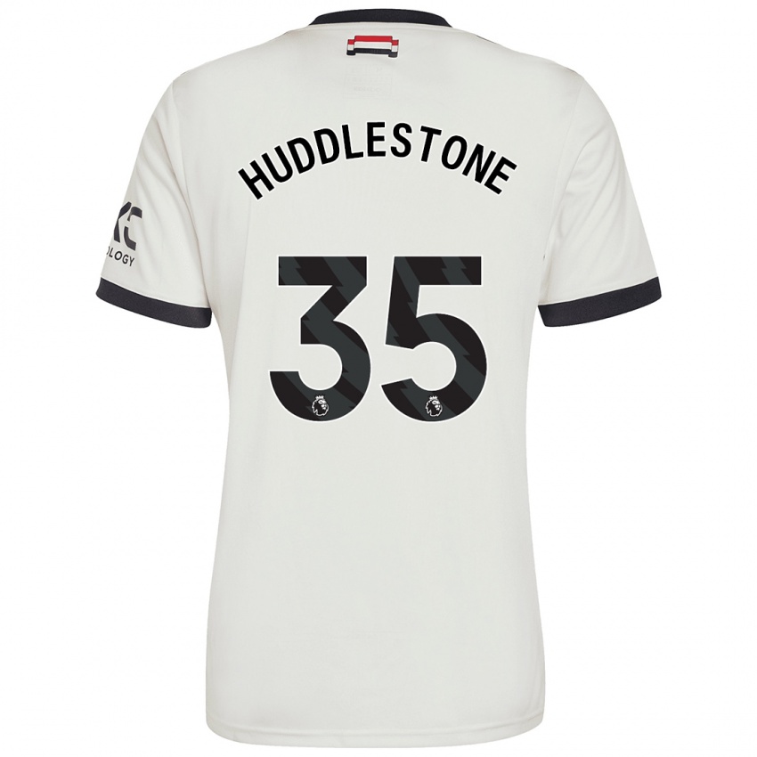 Kinder Tom Huddlestone #35 Cremeweiß Ausweichtrikot Trikot 2024/25 T-Shirt Österreich