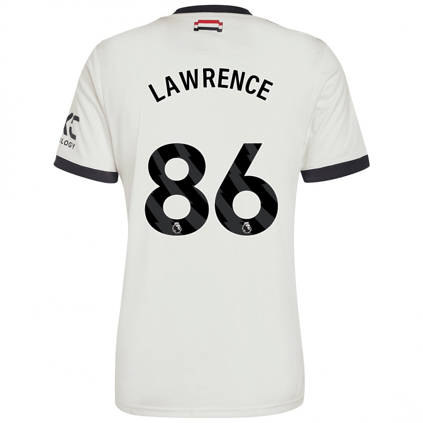 Kinder Marcus Lawrence #86 Cremeweiß Ausweichtrikot Trikot 2024/25 T-Shirt Österreich