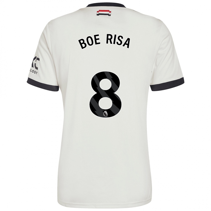 Kinder Vilde Boe Risa #8 Cremeweiß Ausweichtrikot Trikot 2024/25 T-Shirt Österreich