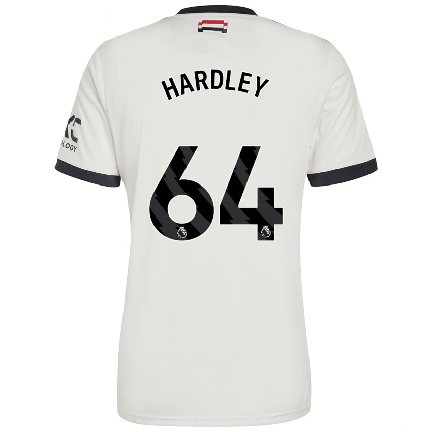 Kinder Bjorn Hardley #64 Cremeweiß Ausweichtrikot Trikot 2024/25 T-Shirt Österreich