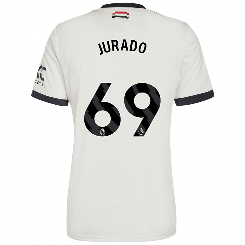 Kinder Marc Jurado #69 Cremeweiß Ausweichtrikot Trikot 2024/25 T-Shirt Österreich