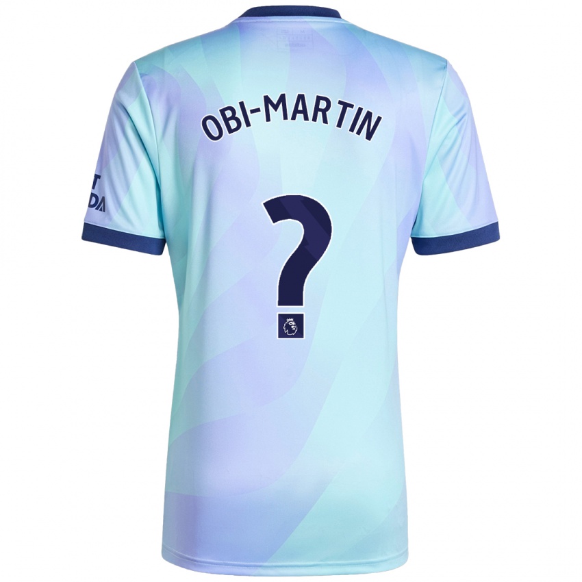 Kinder Chido Obi-Martin #0 Aquamarin Ausweichtrikot Trikot 2024/25 T-Shirt Österreich