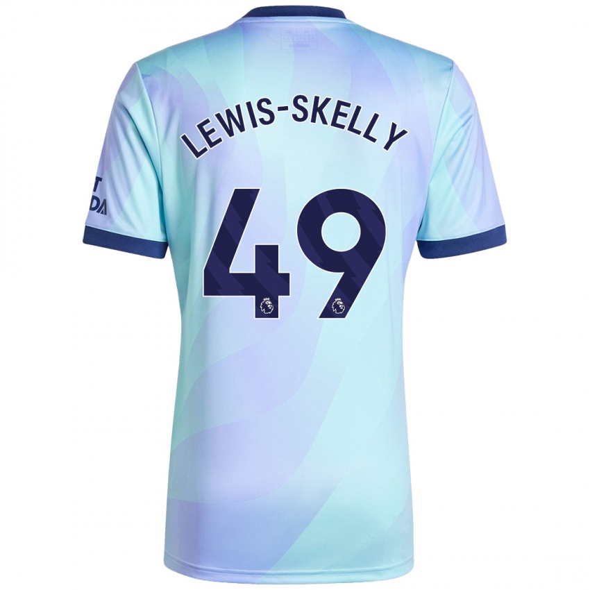 Kinder Myles Lewis-Skelly #49 Aquamarin Ausweichtrikot Trikot 2024/25 T-Shirt Österreich