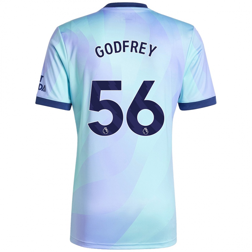 Kinder Freya Godfrey #56 Aquamarin Ausweichtrikot Trikot 2024/25 T-Shirt Österreich