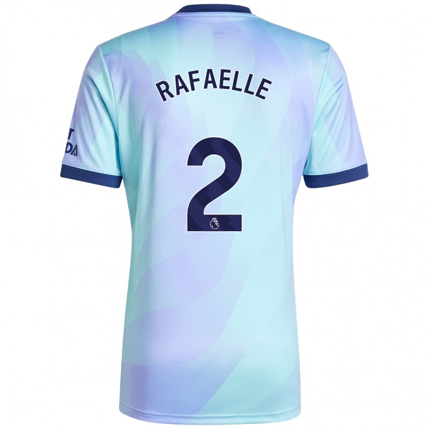 Kinder Rafaelle Souza #2 Aquamarin Ausweichtrikot Trikot 2024/25 T-Shirt Österreich