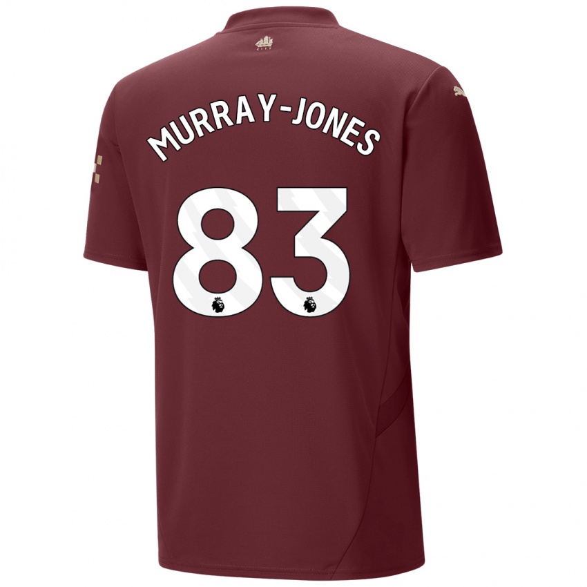 Kinder George Murray-Jones #83 Kastanienbraun Ausweichtrikot Trikot 2024/25 T-Shirt Österreich