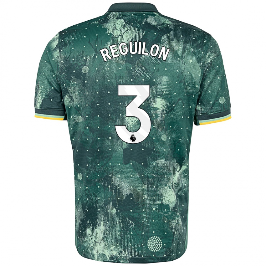 Kinder Sergio Reguilon #3 Mintgrün Ausweichtrikot Trikot 2024/25 T-Shirt Österreich