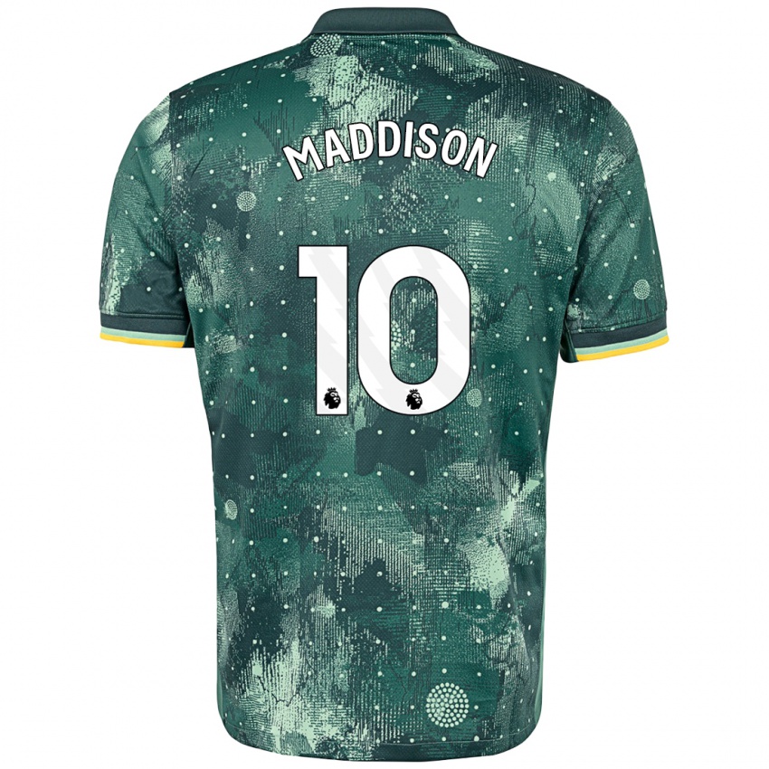 Kinder James Maddison #10 Mintgrün Ausweichtrikot Trikot 2024/25 T-Shirt Österreich