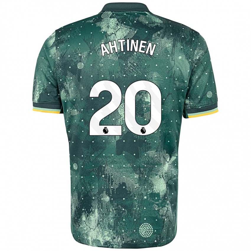 Kinder Olga Ahtinen #20 Mintgrün Ausweichtrikot Trikot 2024/25 T-Shirt Österreich