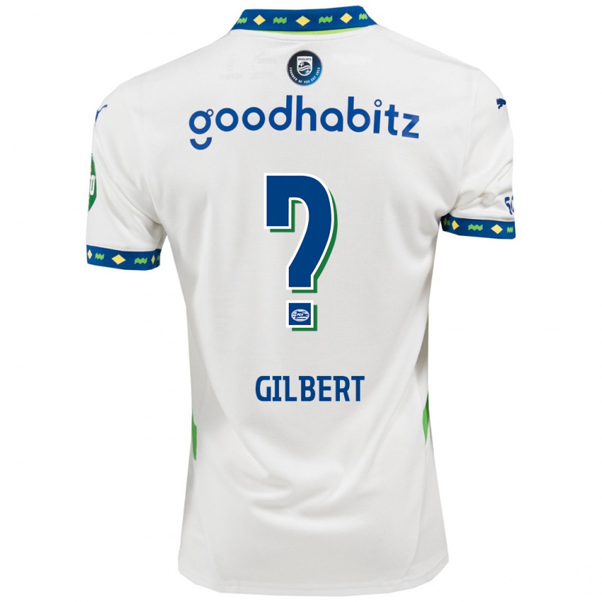 Kinder Dantaye Gilbert #0 Weiß Dunkelblau Ausweichtrikot Trikot 2024/25 T-Shirt Österreich