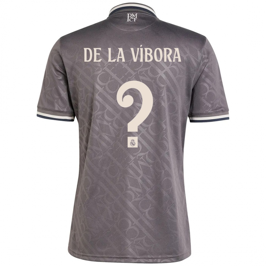 Kinder David De La Víbora #0 Anthrazit Ausweichtrikot Trikot 2024/25 T-Shirt Österreich