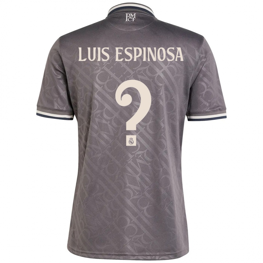 Kinder José Luis Espinosa #0 Anthrazit Ausweichtrikot Trikot 2024/25 T-Shirt Österreich