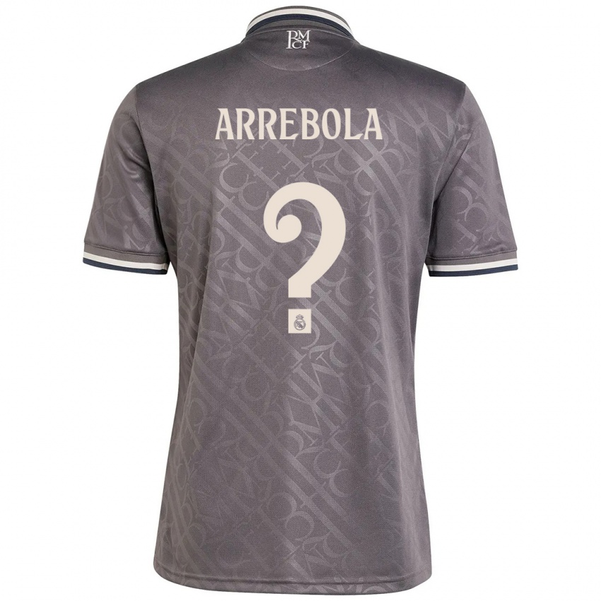 Kinder Hugo Arrebola #0 Anthrazit Ausweichtrikot Trikot 2024/25 T-Shirt Österreich