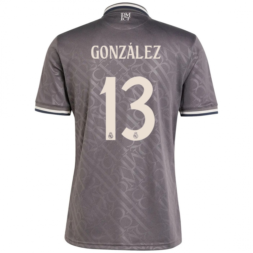 Kinder Fran González #13 Anthrazit Ausweichtrikot Trikot 2024/25 T-Shirt Österreich