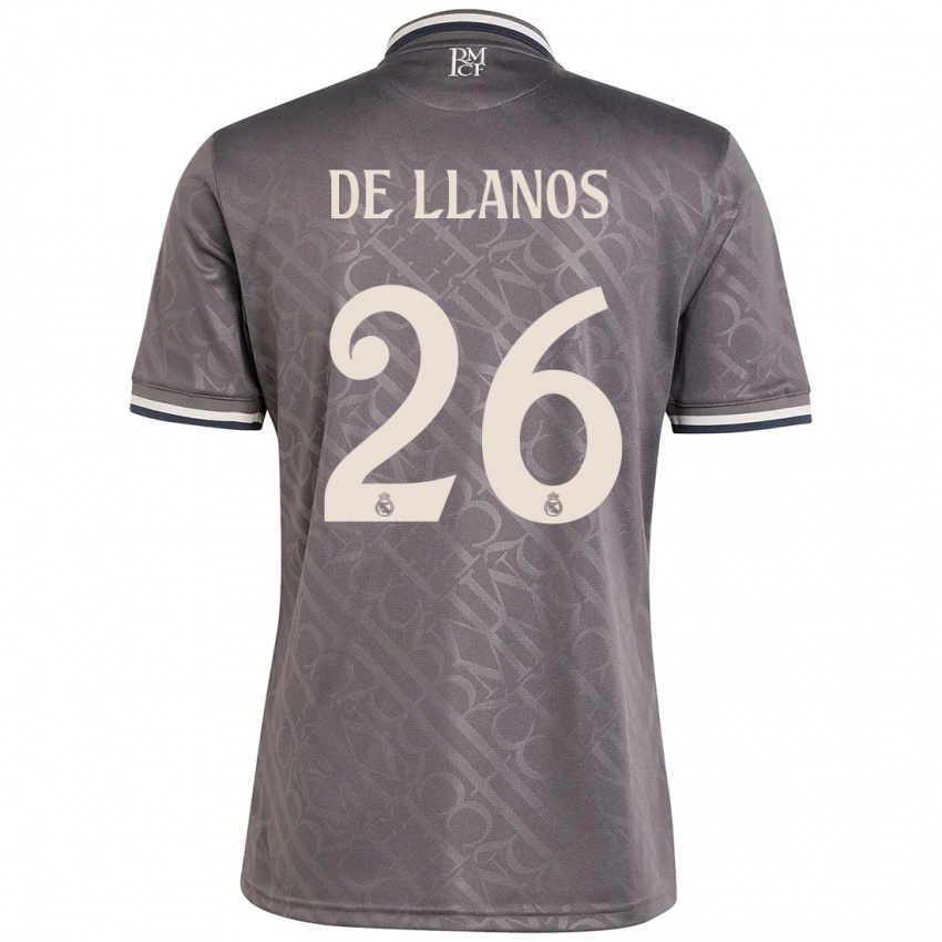 Kinder Hugo De Llanos #26 Anthrazit Ausweichtrikot Trikot 2024/25 T-Shirt Österreich