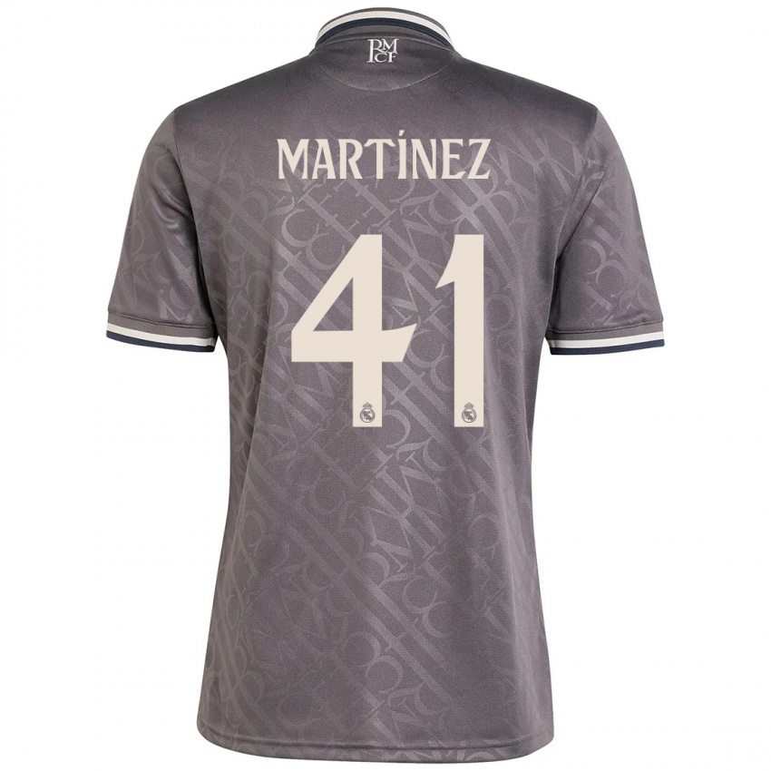 Kinder Joan Martínez #41 Anthrazit Ausweichtrikot Trikot 2024/25 T-Shirt Österreich