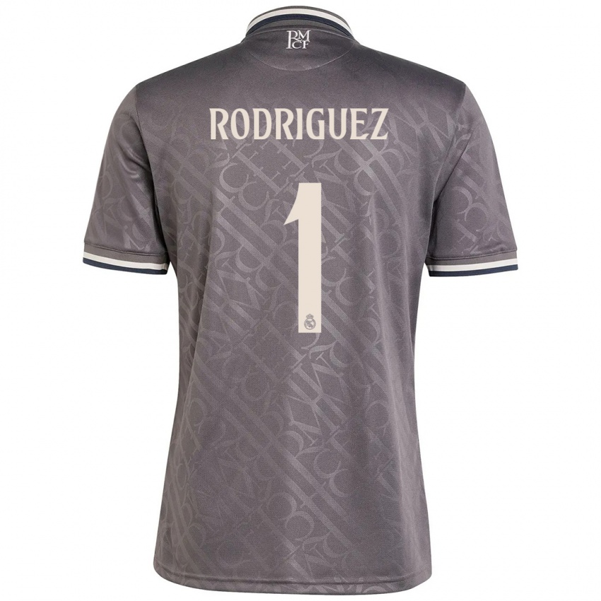 Kinder Misa Rodriguez #1 Anthrazit Ausweichtrikot Trikot 2024/25 T-Shirt Österreich