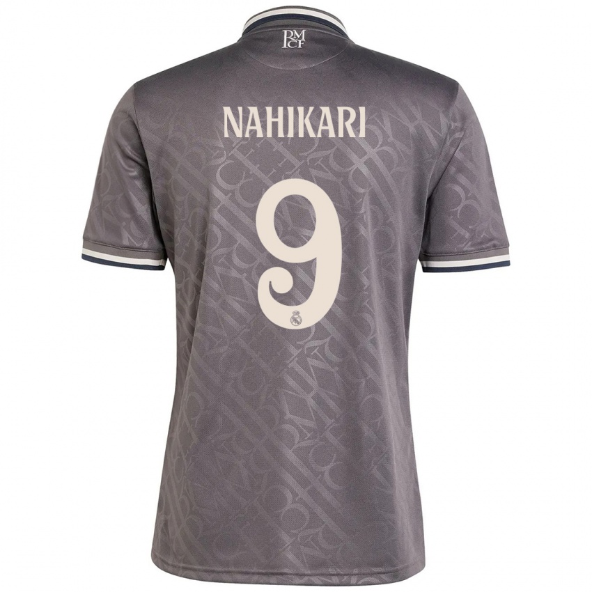 Kinder Nahikari Garcia #9 Anthrazit Ausweichtrikot Trikot 2024/25 T-Shirt Österreich