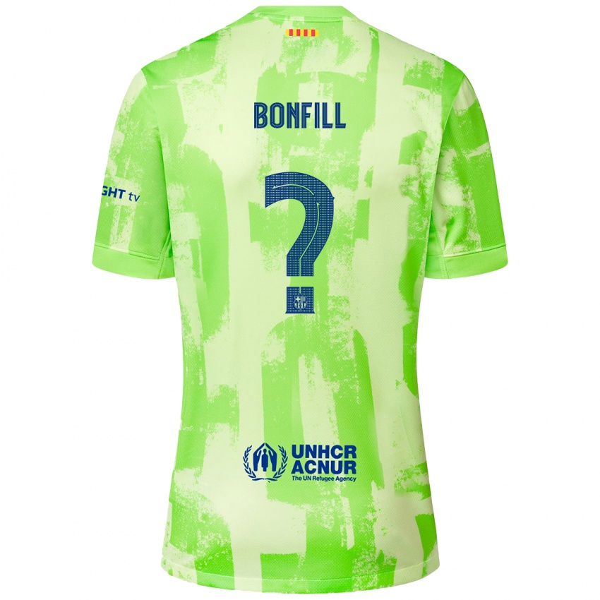 Kinder Max Bonfill #0 Limettengrün Ausweichtrikot Trikot 2024/25 T-Shirt Österreich