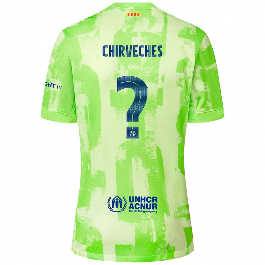 Kinder Raúl Chirveches #0 Limettengrün Ausweichtrikot Trikot 2024/25 T-Shirt Österreich