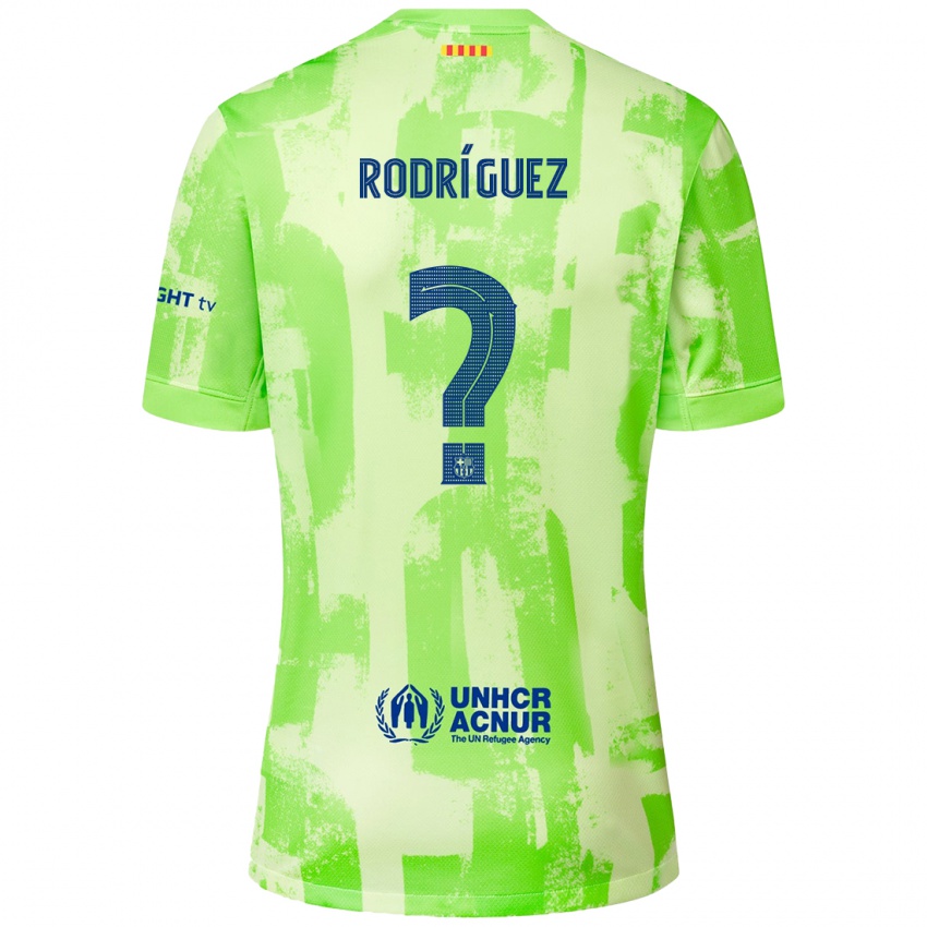 Kinder Alfredo Rodríguez #0 Limettengrün Ausweichtrikot Trikot 2024/25 T-Shirt Österreich