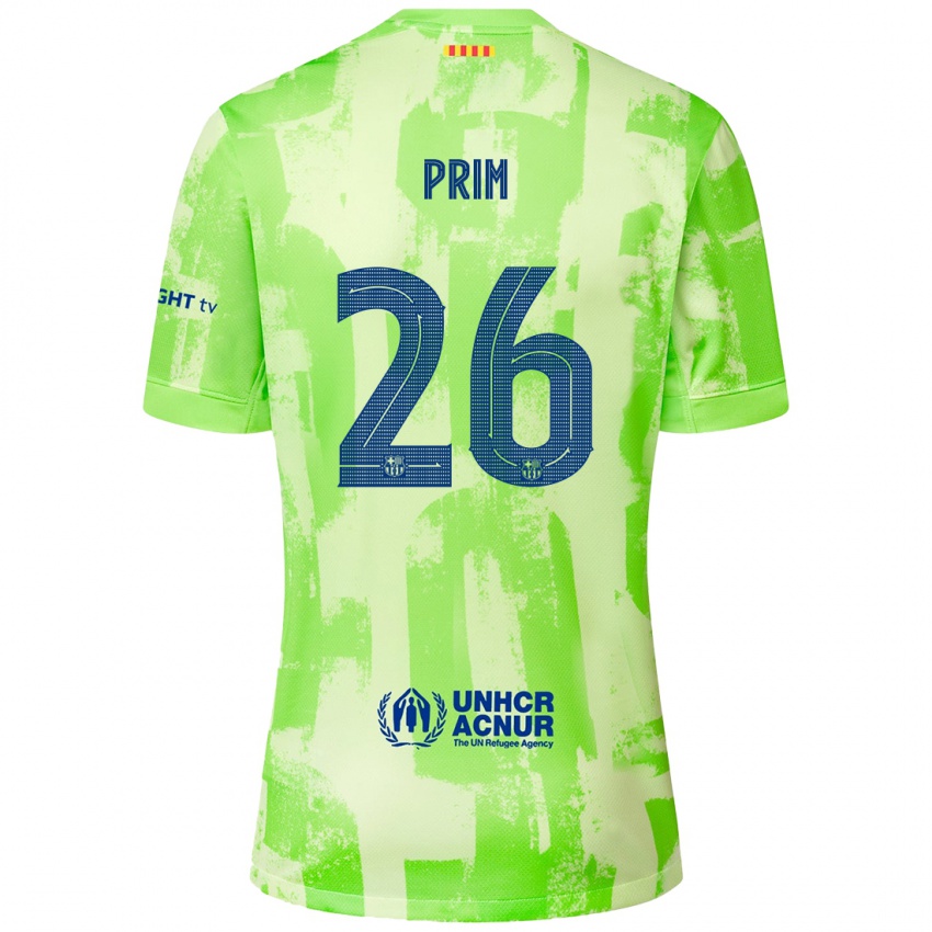 Kinder Pau Prim #26 Limettengrün Ausweichtrikot Trikot 2024/25 T-Shirt Österreich