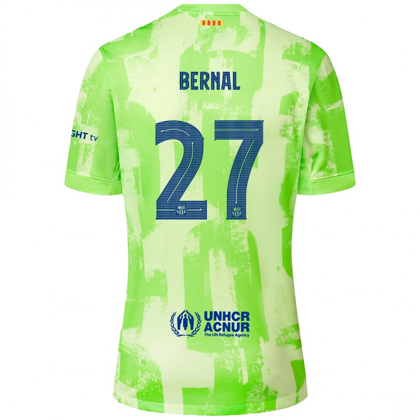 Kinder Marc Bernal #27 Limettengrün Ausweichtrikot Trikot 2024/25 T-Shirt Österreich