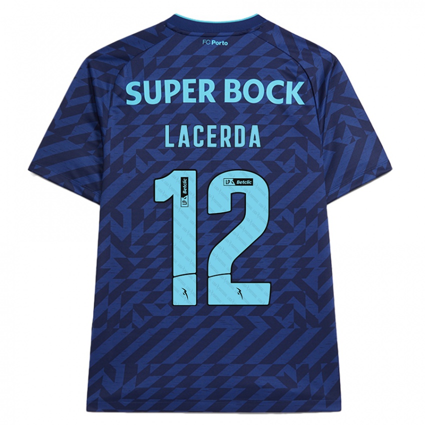 Kinder Lacerda #12 Marineblau Ausweichtrikot Trikot 2024/25 T-Shirt Österreich