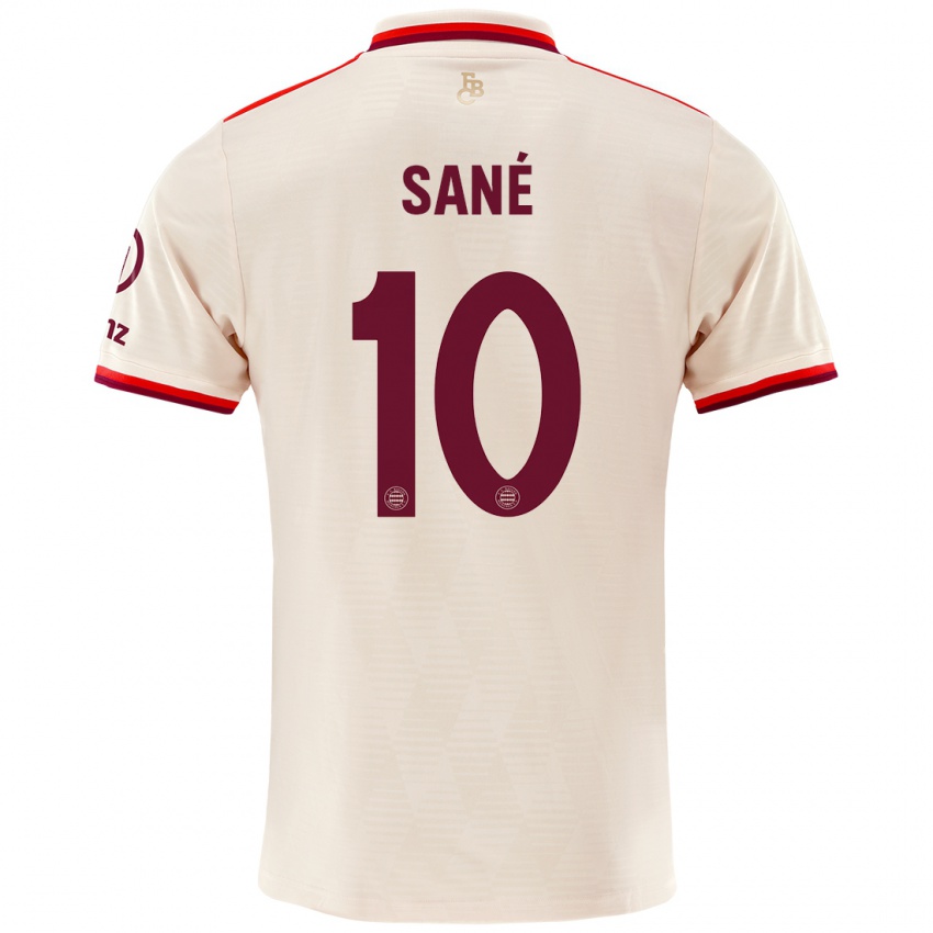 Kinder Leroy Sane #10 Leinen Ausweichtrikot Trikot 2024/25 T-Shirt Österreich