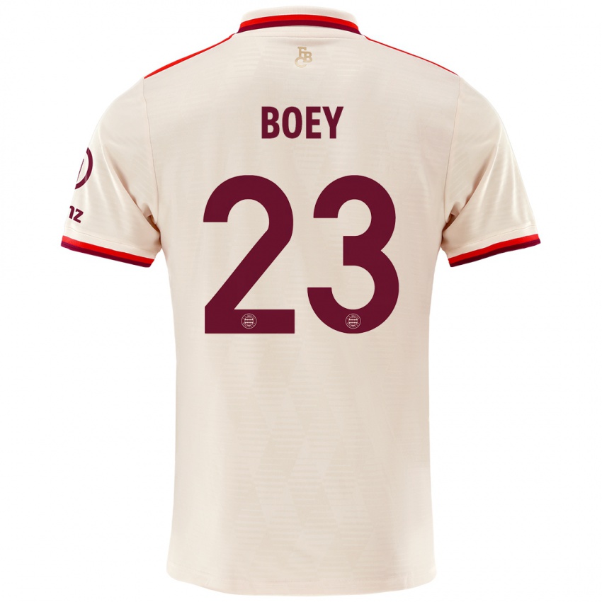 Kinder Sacha Boey #23 Leinen Ausweichtrikot Trikot 2024/25 T-Shirt Österreich