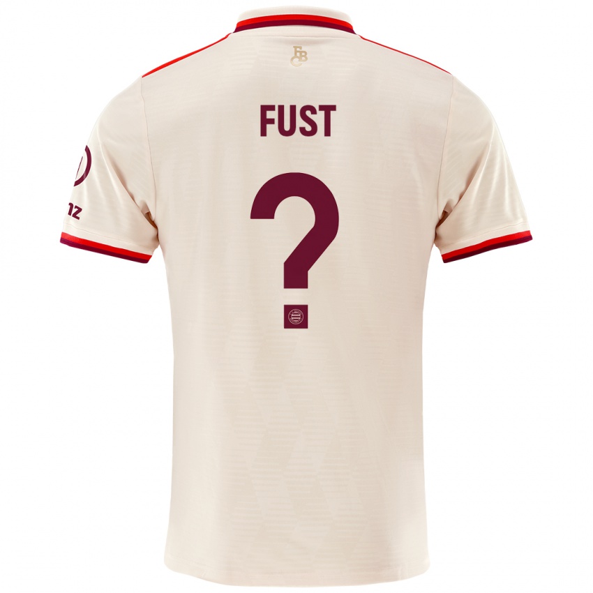 Kinder Leon Fust #0 Leinen Ausweichtrikot Trikot 2024/25 T-Shirt Österreich