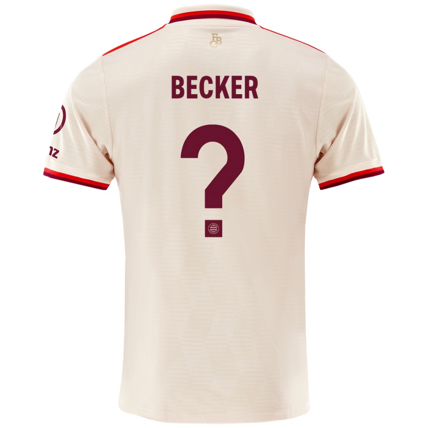 Kinder Lennard Becker #0 Leinen Ausweichtrikot Trikot 2024/25 T-Shirt Österreich