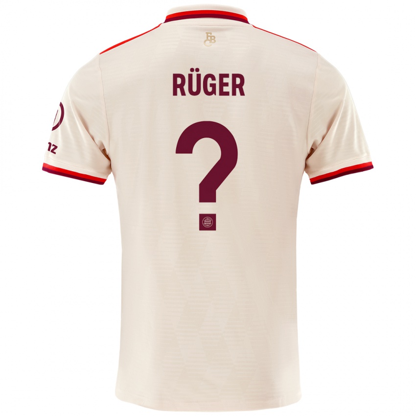 Kinder Kurt Rüger #0 Leinen Ausweichtrikot Trikot 2024/25 T-Shirt Österreich