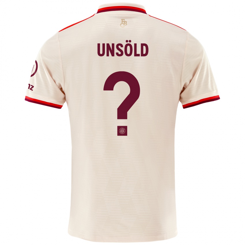 Kinder Samuel Unsöld #0 Leinen Ausweichtrikot Trikot 2024/25 T-Shirt Österreich