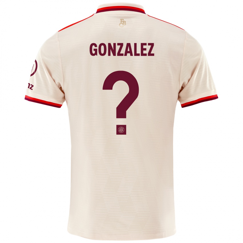 Kinder Gabriel Gonzalez #0 Leinen Ausweichtrikot Trikot 2024/25 T-Shirt Österreich