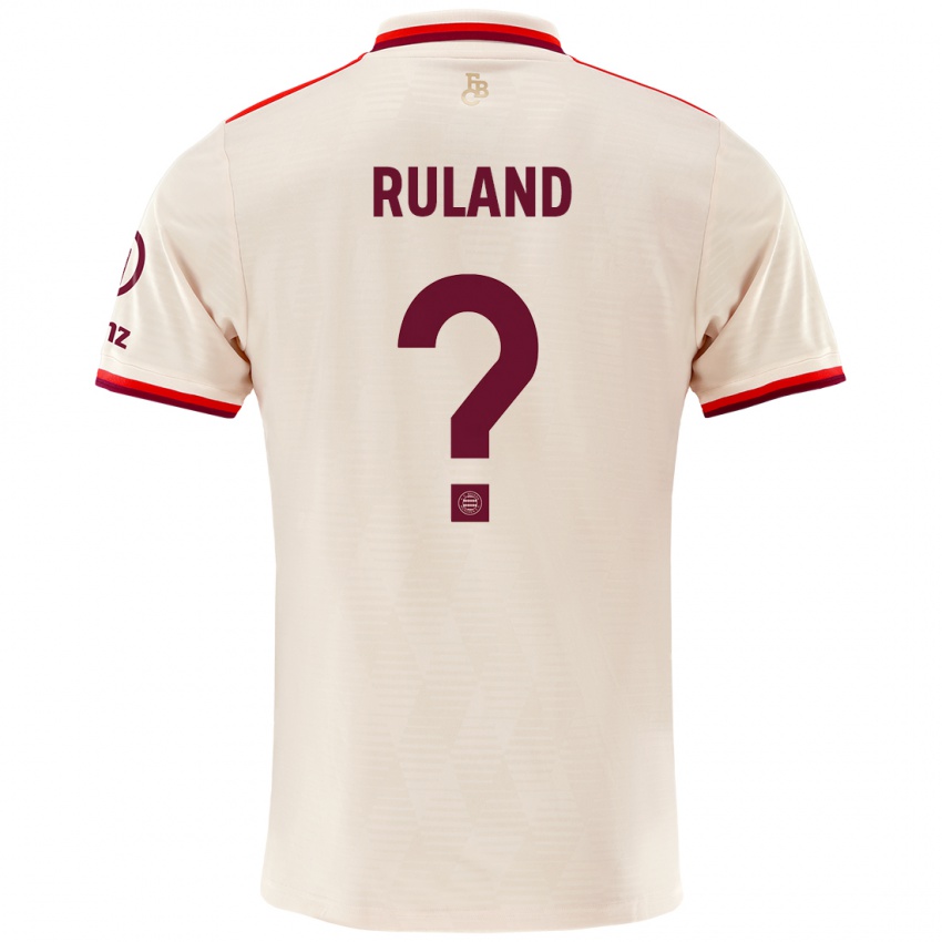 Kinder Leonard Ruland #0 Leinen Ausweichtrikot Trikot 2024/25 T-Shirt Österreich