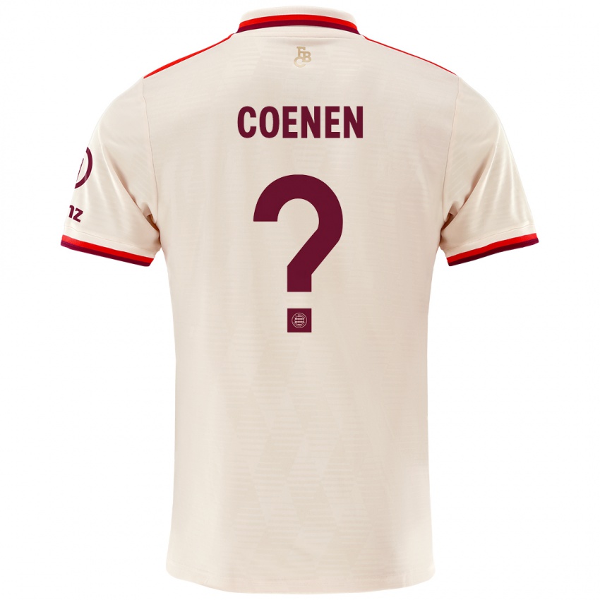 Kinder Alexander Coenen #0 Leinen Ausweichtrikot Trikot 2024/25 T-Shirt Österreich