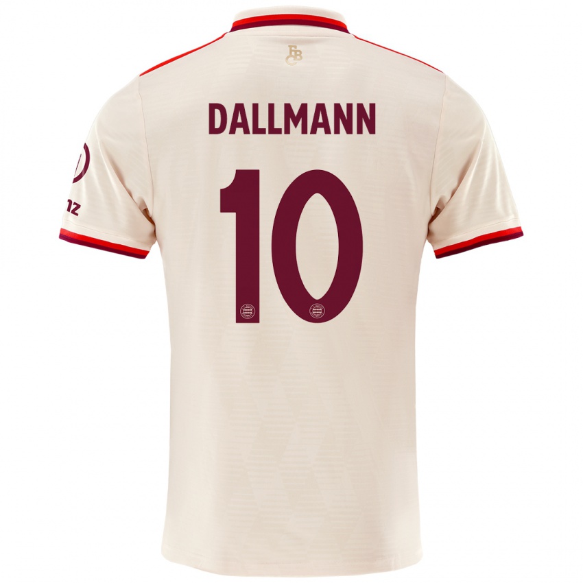 Kinder Linda Dallmann #10 Leinen Ausweichtrikot Trikot 2024/25 T-Shirt Österreich